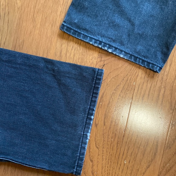 Gap 1969 denim jeans washed out black mens size 38 waist 30 length - Picture 7 of 7